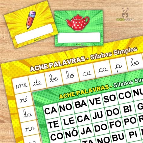 Arquivo Ache Palavras S Labas Simples Pandag Gico