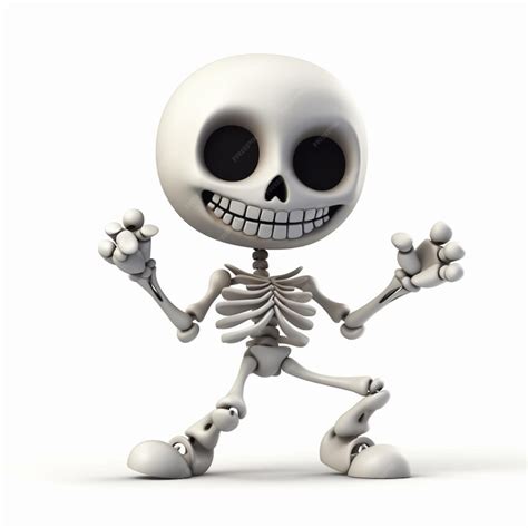 Premium Photo A Close Up Of A Skeleton With A Thumbs Up Generative Ai