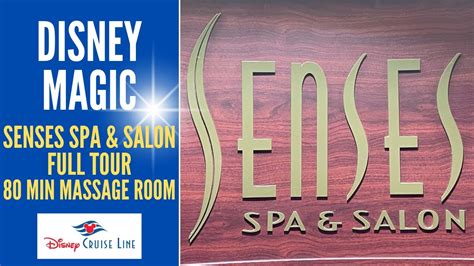 Disney MAGIC SENSES SPA Tour MASSAGE RAINFOREST ROOM Disney