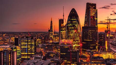 London night skyline - backiee