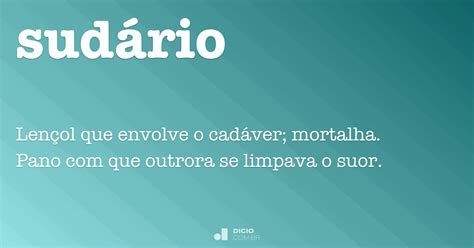 O Que Significa Sudário
