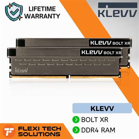 KLEVV BOLT XR 16GB X 2 8GB X2 DDR4 3600 4000 Gaming Memory DIMM RAM