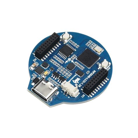 Waveshare Rp2040 Mcu Board With 128inch Round Lcd Accelerometer And Gyroscope Sensor Buy