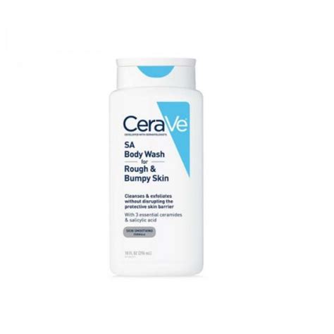 Beautiegen Cerave Sa Body Wash For Rough And Bumpy Skin 296ml Smooth