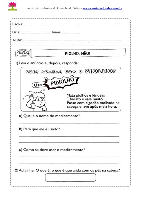 Atividade Do Terceiro Ano - 7