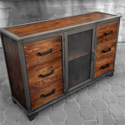 Almacenaje Estilo Vintage Industrial En Muebles Estilo