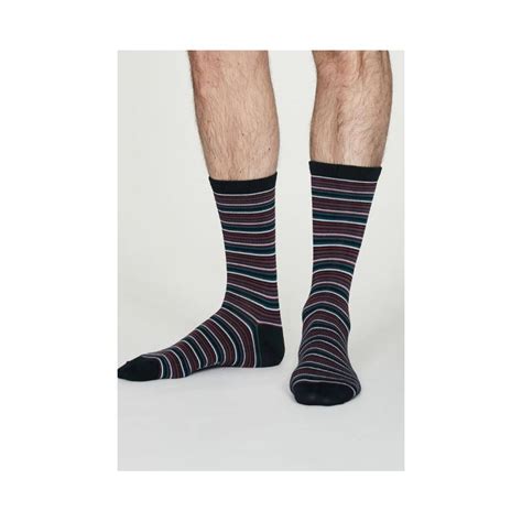 Chaussettes Naturelles En Bambou Et Coton Bio Homme Ray Es