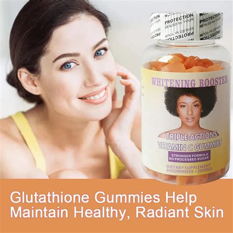 Mg Biotin Glutathion Collagen Whitening Capsule Gummies Custom