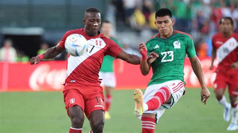 Perú Vs México ‘aztecas Ganaron 1 0 Con Gol De ‘chucky Lozano En