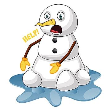 Melting Snowman PNG Transparent Images Free Download | Vector Files ...