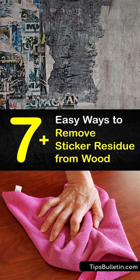 Easy Ways To Remove Sticker Residue From Wood Artofit