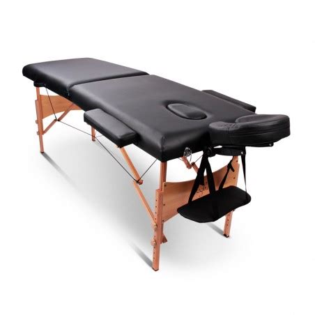 Table De Massage Pliante Zones Noir Tdm Yoghi