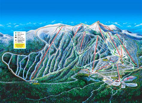 Big White Ski Resort Ski Map - skiflicks.com