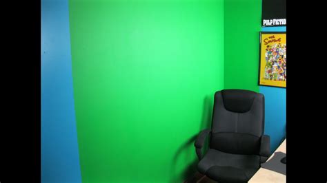 How To Paint A Green Screen Chroma Key Wall With Green Screen Paint Images