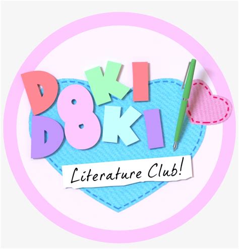 Doki doki literature club logo no background - exploremilo