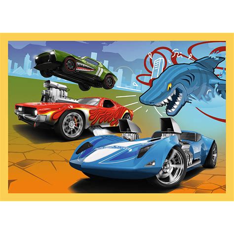 Puzzle Dla Dzieci Pojazdy Hot Wheels Trefl