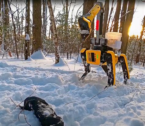 Boston Dynamics Equips Spot Robot Dog With A Functional Arm Techeblog