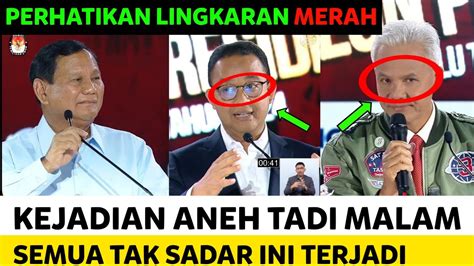 Kejadian Aneh Tadi Malam Saat Prabowo Ungkap Hal Ini Waktu Debat