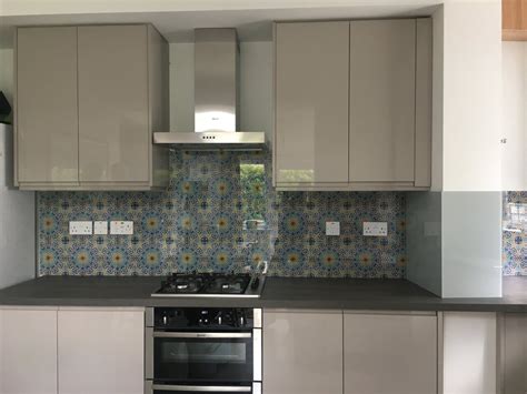 Grey Splashback For A Kitchen Norwich Nofolk