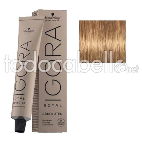 Schwarzkopf Tinte Igora Royal Absolutes 8 50 Rubio Claro Dorado Natural