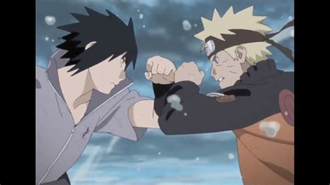 Naruto And Sasuke Final Fight