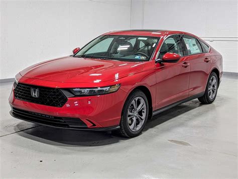 New 2024 Honda Accord Sedan 1 5T EX In Radiant Red Metallic