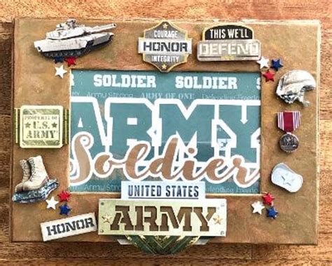 Military Gifts Army Memento Box - Etsy