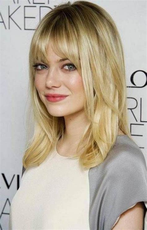 Hairstyle Trends 28 Flattering Medium Hairstyles For Round Faces