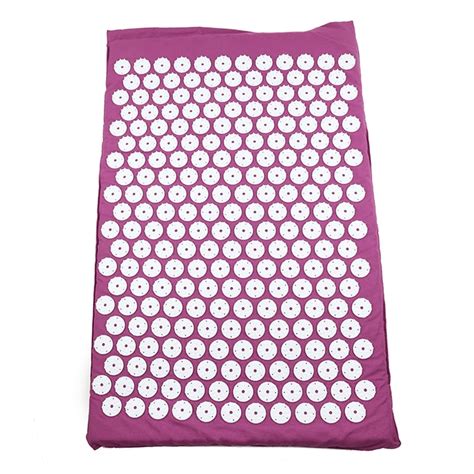 Codacupressure Mat Head Neck Back Foot Massage Cushion Pillow Yoga Spike Mat Anti Stress