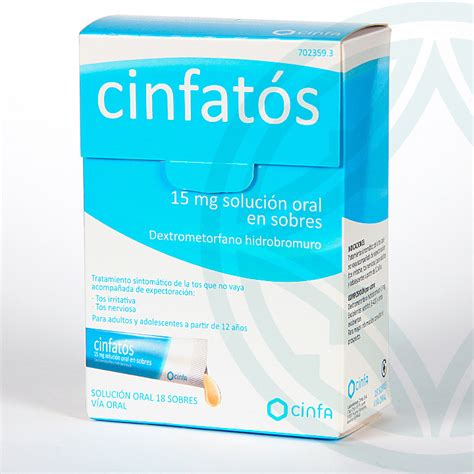 Cinfatos Soluci N Oral Sobres Tos Improductiva Farmacia Jim Nez