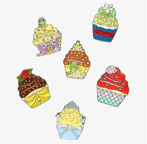 Disney Princess Cupcake Blind Box Pins At Hot Topic Disney Pins Blog Disney Pins Sets New