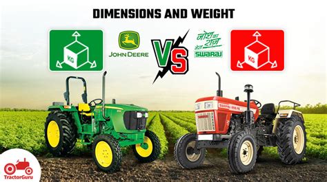 John Deere Vs Swaraj Fe Tractor Comparison Price Spec