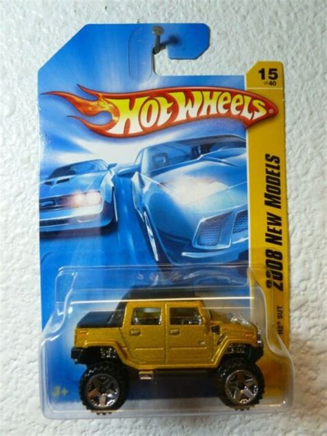 2008 First Editions Hot Wheels Hummer H2 Sut 015 Mf Gold Ebay