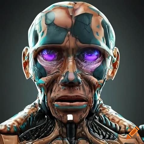 Biopunk Cyborg In Extreme Hyper Realistic Detail On Craiyon