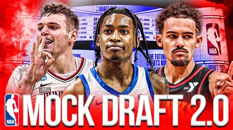 Nba Mock Draft With Trades Risers Fallers And Trade Ideas