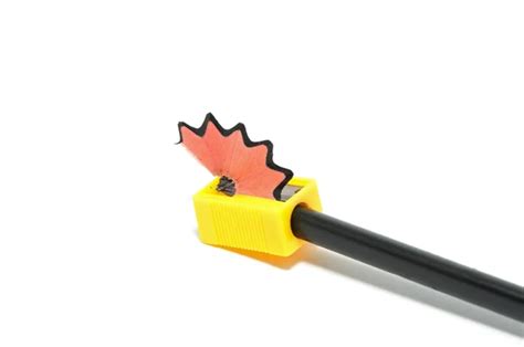 Yellow Pencil Sharpener sharpens — Stock Photo © vm77mv #4519776