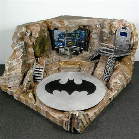 Batcave Diorama 1 24 Scale Etsy