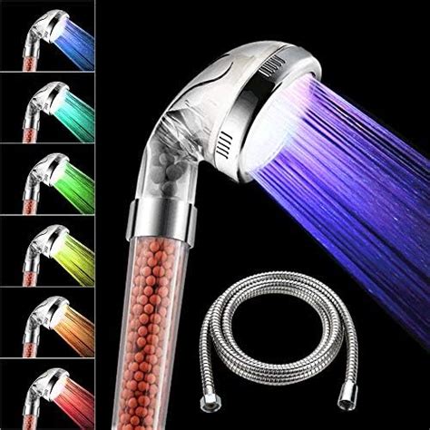 Pommeau De Douche Led Multicolore Change Selon La Temperature