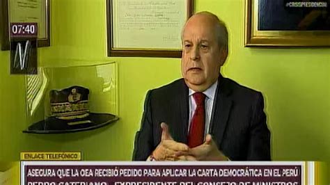 Vacancia De Ppk Dos Enviados Especiales De La Oea Llegar N Al Per