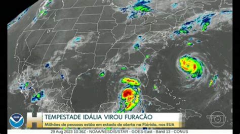 Tempestade Idália Vira Furacão E Deixa 14 Milhões De Pessoas Em Estado