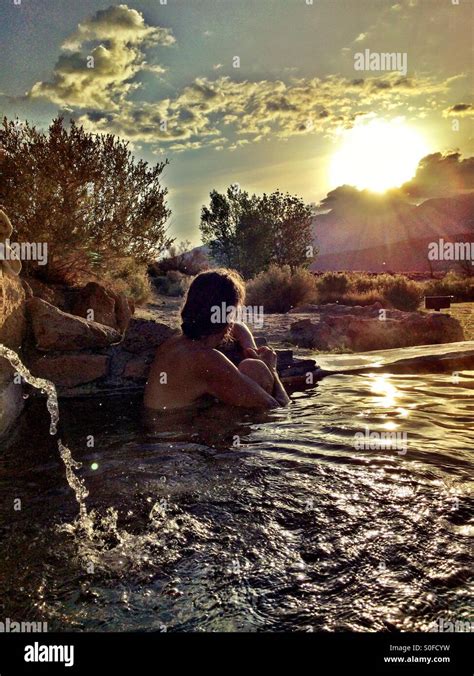 Hot Spring Beauty Stock Photo Alamy