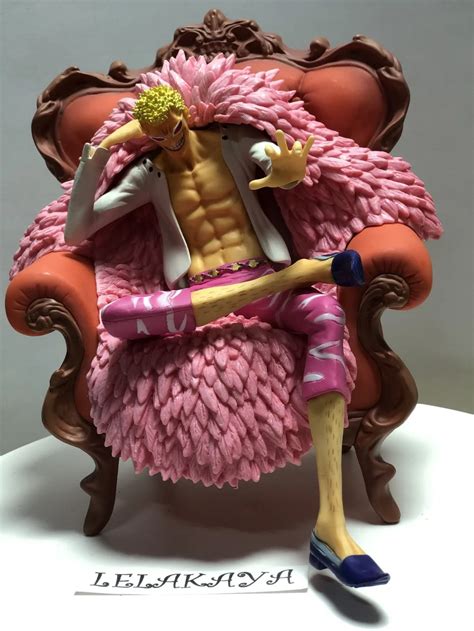 1pcs Japanese Anime One Piece Gk Donquixote Doflamingo Sitting Position