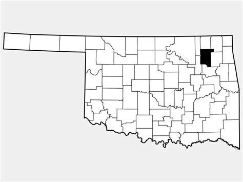 Rogers County, OK - Geographic Facts & Maps - MapSof.net