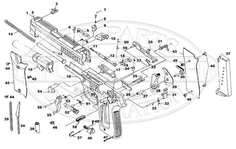 Schematic Taurus G2c Parts Diagram