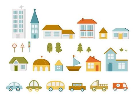 Town Clipart Vector Art, Icons, and Graphics for Free Download