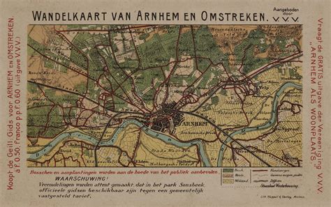 Historische Kaart Omgeving Arnhem Frisius