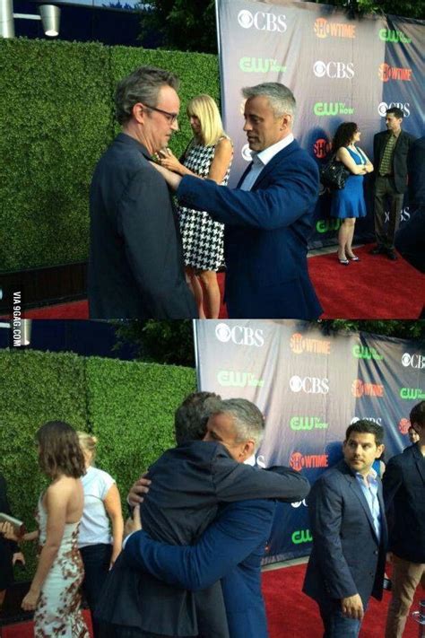 Matthew Perry and Matt LeBlanc hugging and being friends long after ...