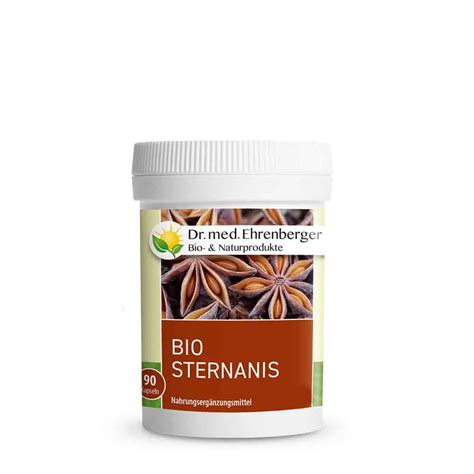 Sternanis BIO 90 Dr Ehrenberger Anatis Naturprodukte