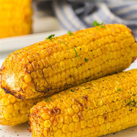 Easy Air Fryer Corn On The Cob Recipe By Blackberry Babe
