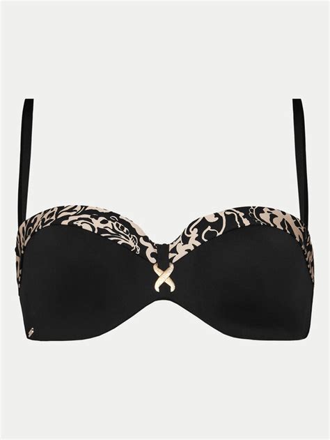 Selmark Bikini Oberteil BJ716 Schwarz Modivo De